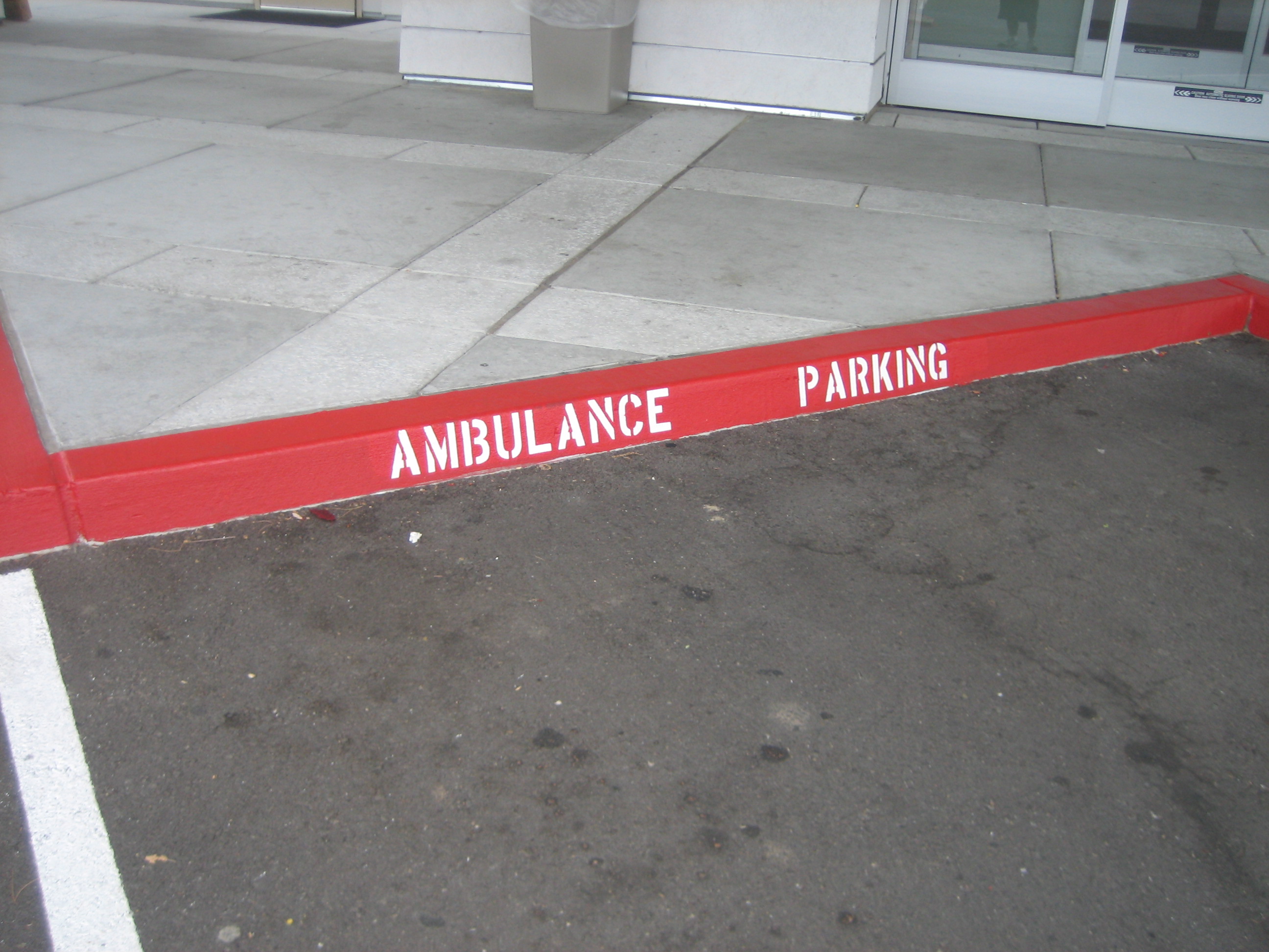 custom curb painting