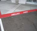custom curb painting